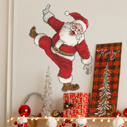 🎄Christmas Limited-Time Offer: 3D Santa Claus Breaking Through the Wall Sticker