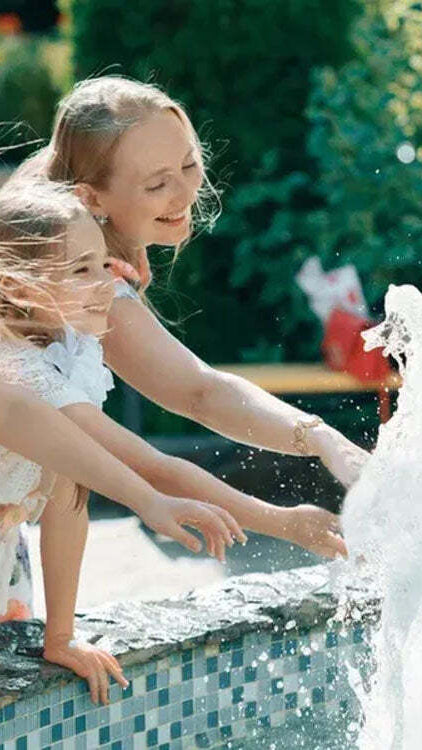 Vibrant Fountain Power